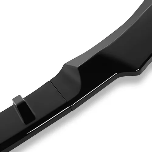 Vista 3 de DNA MOTORING 2-PU-582-PBK - Borde de parachoques delantero estilo CK compatible con Honda Odyssey 11-17, negro brillante