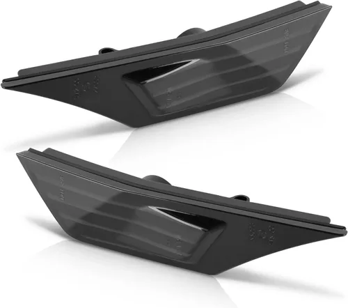 Vista 8 de Gempro Switchback - Luces LED laterales de repuesto secuenciales para Honda Civic 2016-2021, color blanco y ámbar dinámico para parachoques Lente