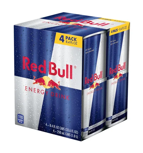 Vista 5 de Red Bull Bebida energética, 80 mg de cafeína, taurina y vitaminas B, 8.4 onzas líquidas, paquete de 12 latas