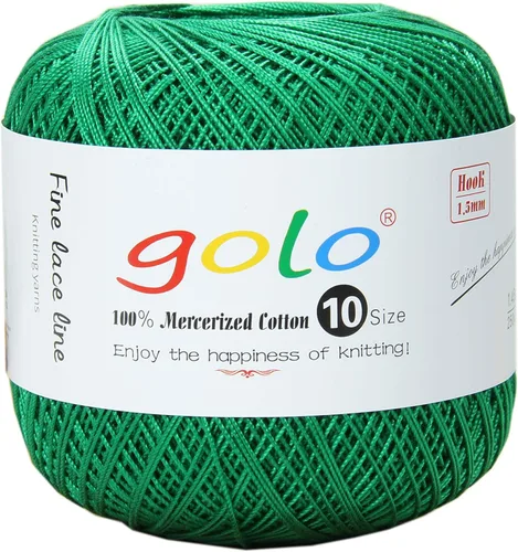 Vista 112 de golo 24 bolas hilo de ganchillo tamaño 10 hilo para tejer a mano hilo de ganchillo 10-24-1