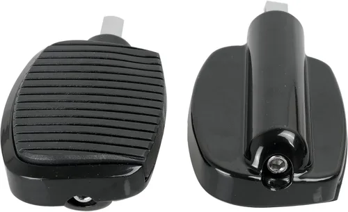 Vista 6 de Estriberas para motocicleta y pasajeros, estriberas, estriberas, estriberas, estriberas con goma antideslizante, universal para Harley Davidson Dyna