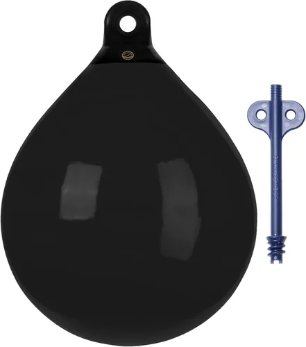 Vista 21 de Dan-Fender Guardabarros redondos de alta resistencia y boya marcadora – Parachoques de bola multiusos para barcos – Cuerda sólida que sostiene