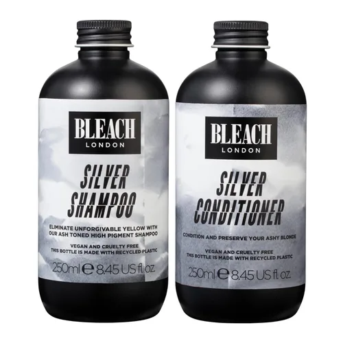 BLEACH LONDON Set de champú y acondicionador Silver (8.5 fl oz)