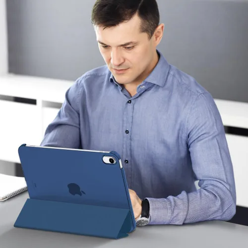Vista 8 de MoKo Funda para iPad (A16) de 11ª generación de 11 pulgadas 2025, funda para iPad de 10ª generación de 10.9 pulgadas 2022, funda inteligente