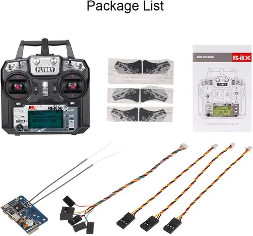 Vista 9 de GoolRC Flysky FS-i6X 10CH 2.4GHz RC Transmisor Control remoto con receptor FS-X6B para RC Drone Avión Helicóptero