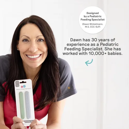 Vista 3 de ezpz Tiny Bowl (Azul) – 6 meses + – Mantel individual de succión 100% silicona + cuenco para bebés – Se adapta a todas las bandejas de silla alta