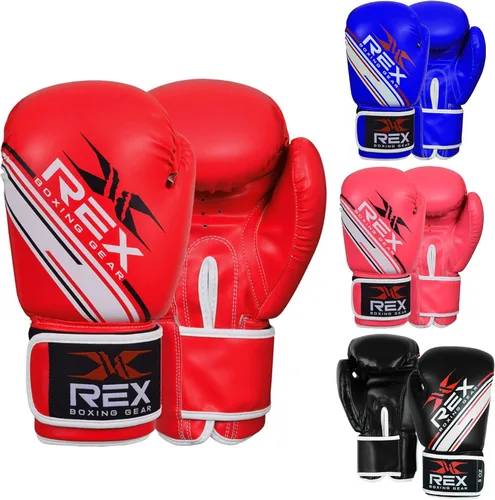 Rex Sports Guantes de boxeo para boxeo, guantes de boxeo, guantes de boxeo, guantes de boxeo para boxeadores, guantes de entrenamiento para