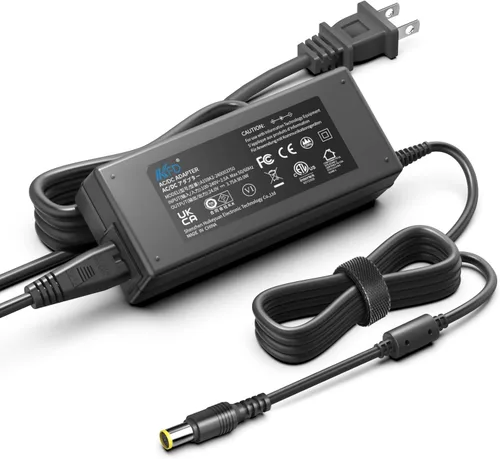 para Jackery Charger Cable de alimentación, KFD 24V 90W Adaptador de fuente de alimentación para Jackery Portable Power Station Explorer 550 500 300