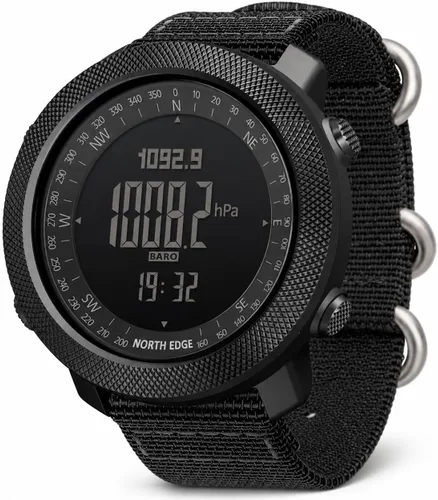 Vista 9 de NORTH EDGE Apache 50mm 46mm Outdoor Digital Watch for Men