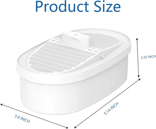 Vista 4 de Filtro de Repuesto para Todos los Waterdrop® WD-PF-01A Plus, Reduce PFOA/PFOS, Cloro, Compatible con Jarras Waterdrop®, Dura 3 Meses o 200 Galones