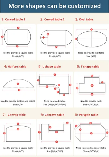 Vista 8 de Protector de mesa transparente mate Hypotenuse, protector de mesa impermeable de PVC, protección de mesa de café, cubierta de pintura para niños