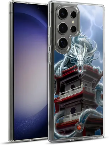 Vista 192 de Head Case Designs Officially Licensed Anne Stokes God's Hammer Guardian Dragons Gel Case [Military Grade Protection] Compatible with Samsung Galaxy