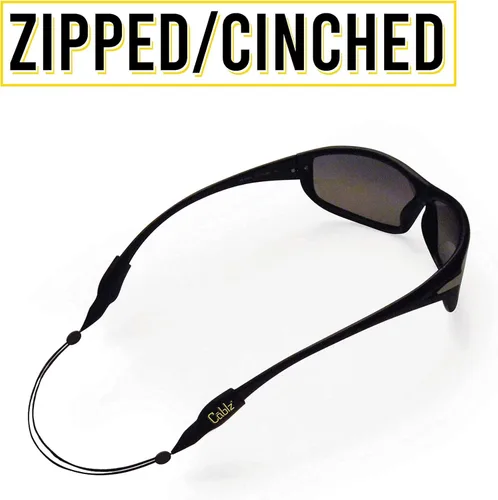 Vista 3 de Sujetador para gafas Cablz Zipz, negro