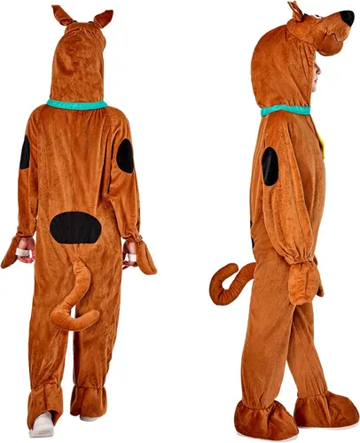 Vista 3 de Disfraz Delux de ScoobyDoo para niños., bebé mayor (de uno a dos años), Scooby-doo Childs Deluxe Scooby