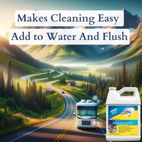 Vista 6 de Black Diamond Stoneworks Obtén serio tratamiento y desodorante para tanque de retención química de RV, barco, cámper. Funciona más rápido que