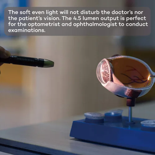 Vista 3 de Weltool M6-Dr Linterna médica de diagnóstico sin resplandor para doctores y enfermeras, linterna de inspección para cuidado médico de emergencia