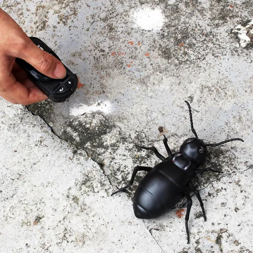 Vista 3 de Tipmant Control remoto hormigas RC coche vehículo animal eléctrico insectos niños juguete para cumpleaños Navidad