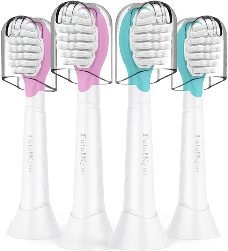 Cabezales de repuesto para niños de Philips Sonicare: Cepillo de dientes eléctrico suave para niños de 3+ años, cabezal de cepillo compacto para
