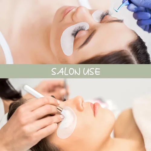 Vista 5 de LANKIZ Champú para extensiones de pestañas, +2 cepillos, limpiador de pestañas de espuma sensible para párpados para extensión, limpieza profunda