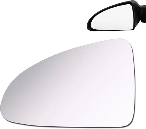 Vista 3 de ReYee Espejo de cristal apto para Chevy Malibu Driver 2004 2005 2006 2007 2008 Espejo lateral izquierdo LH sin placa trasera plana incluyendo