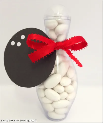 Vista 3 de Recipiente para golosina con forma de pinos de bowling para souvenirs de fiesta, 12