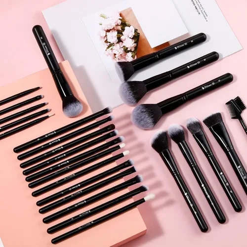 Vista 5 de DUcare Cepillos de maquillaje+limpiador de brochas de maquillaje..