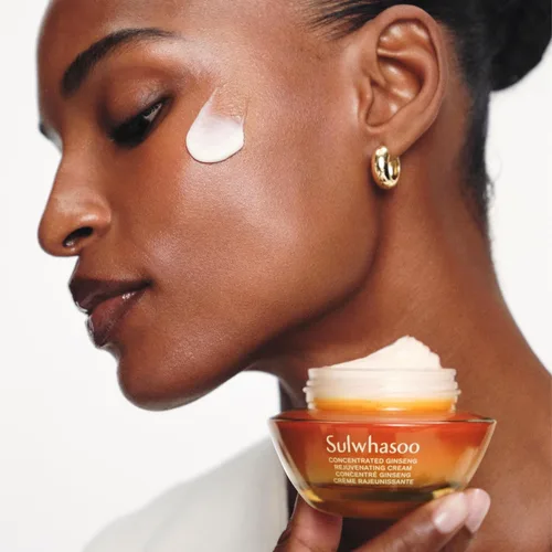 Vista 4 de Sulwhasoo Concentrated Ginseng Rejuvenating Cream- Korean Ginseng & Peptide Anti-Aging Moisturizer with Vitamin C Derivative & Squalane for Wrinkles