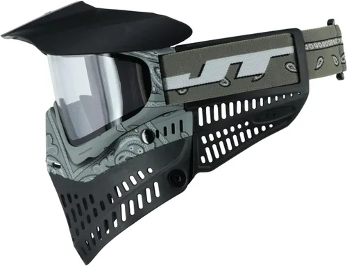 Vista 4 de JT Proflex LE Bandana gris con lente transparente y humo