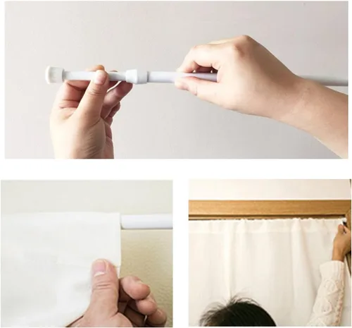 Vista 4 de Cortinas japonesas de lino y algodón para puerta de entrada Maneki Neko Lucky Cat Divisor de habitación, decoración de pared, tapiz de cortina