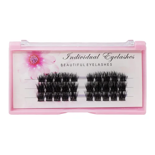 Vista 10 de Bodermincer Kit de extensiones de pestañas postizas 20D suaves de 0.003 in, rizo C, racimos de pestañas individuales