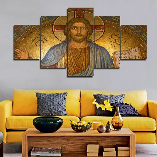 Vista 80 de TUMOVO Jesús Christian - Pintura sobre lienzo de 5 piezas