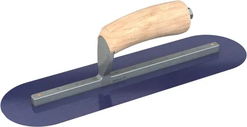 Vista 14 de Bon 66-175 - Paleta de acero con acabado urbano, cuadrada, acero azul, 12 x 3 pulgadas, madera