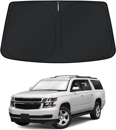 Vista 111 de KUST Parasol para parabrisas para Chevy Malibu 2013 2014 2015 accesorios de ventana cubierta solar plegable bloquea los rayos UV mantener el coche