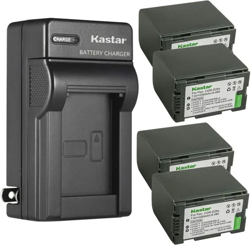 Vista 6 de Kastar Cargador de batería de pared CA de repuesto para Panasonic CGR-D08, D08S, CGR-D16, D16S, CGR-D28, D28S, Panasonic PV-DV800, PV-DV800K