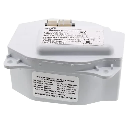 ClimaTek Motor dispensador de hielo Refrig se adapta a Maytag W10225313