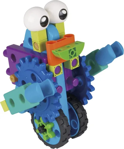 Vista 12 de Thames & Kosmos Primer kit de ingeniería de robots para niños: experimento STEM para jóvenes aprendices Construye 10 robots sin motor Juega