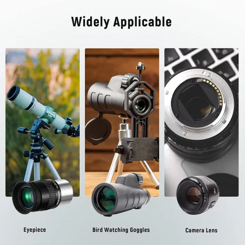 Vista 5 de NEEWER Llave de anillo de lente de acero inoxidable, herramienta profesional de doble cara curva con puntas planas/puntiagudas para quitar lentes