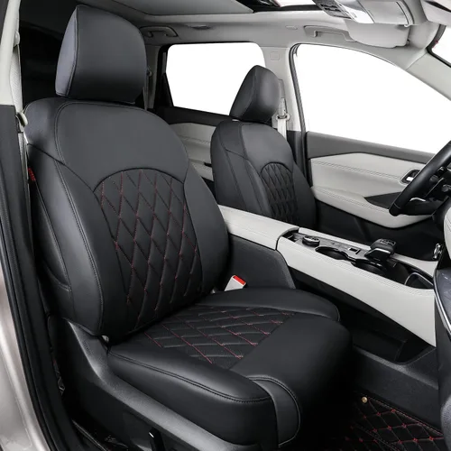Vista 8 de Coverdram - Fundas de asiento personalizadas compatibles con modelos seleccionados de Nissan Sentra 2013, 2014, 2015, 2016, 2017, 2018 y 2019 Beige