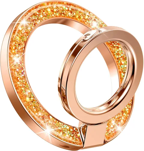 Vista 18 de GVIEWIN Soporte Magnético para Anillo de Teléfono, Compatible con MagSafe Agarre de Teléfono con Soporte Ajustable, Soporte Magnético de Anillo