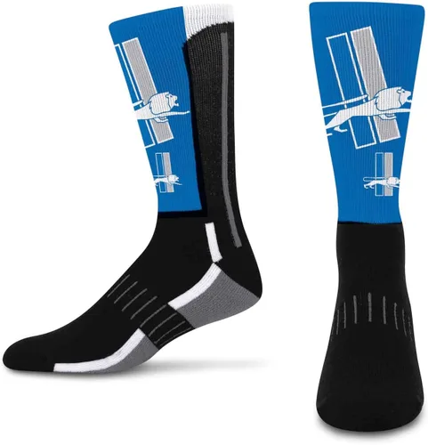Vista 8 de For Bare Feet NFL Adult Curve Socks - Game Day Apparel - Machine Washable - Warm & Cold Weather - Comfort and Style for Men