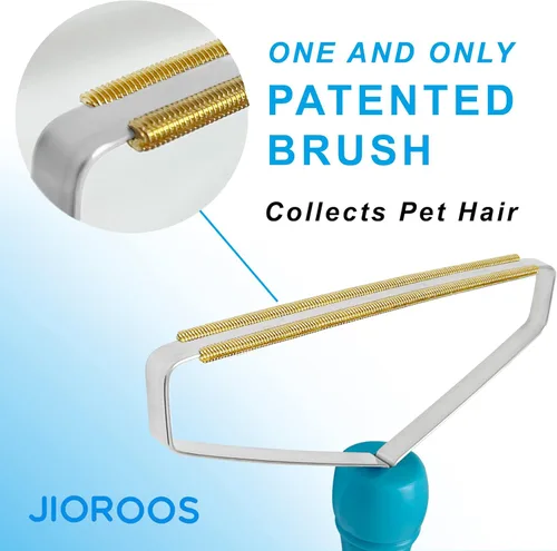 Vista 2 de Removedor de pelo de mascotas, removedor portátil de pelo de mascotas, removedor de pelo reutilizable para gatos y perros, removedor de pelo