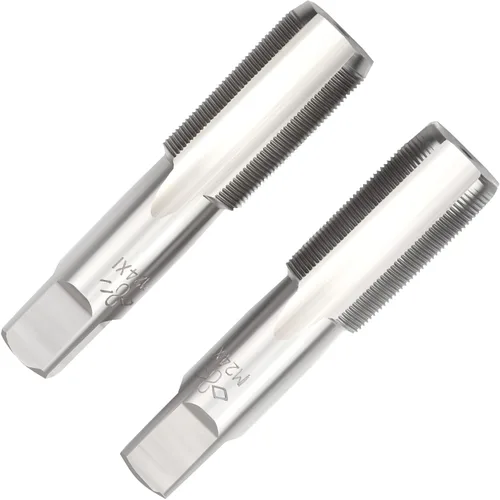 Vista 50 de M2 X 0.4 Mano métrica de grifo, mano derecha M2 X 0.016 in roscado mano grifo 1 par