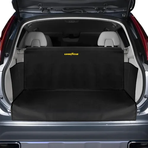 Vista 3 de GOODYEAR Cubierta de carga resistente al agua para SUV, protector de maletero resistente para perros, forro duradero con paredes laterales