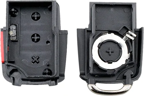 Vista 2 de Nueva carcasa para llave de coche con control remoto sin llave de 4 botones sin chips en su interior para VW Volkswagen Jetta Passat Golf Beetle