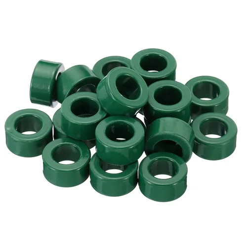 Vista 19 de PATIKIL Núcleo toroide de ferrita, 20 unidades de núcleo toroide de 1 pulgada ODx0.6 pulgadas IDx0.5 pulgadas H anillos de ferrita transformador