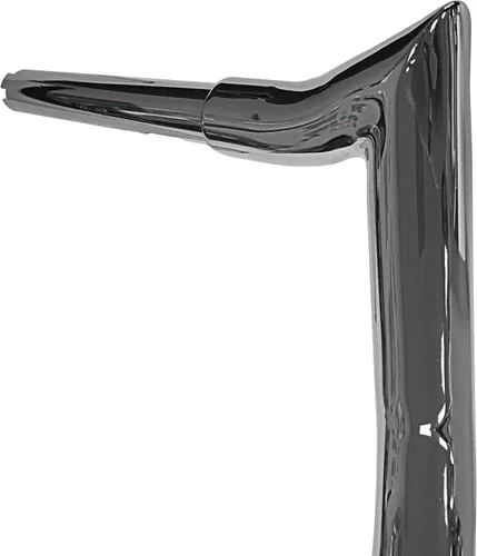 Vista 5 de Dominator Industries Meathook Monkey Bar Ape - Manubrio de 10 pulgadas de alto, cromado de 1 1/4 pulgadas