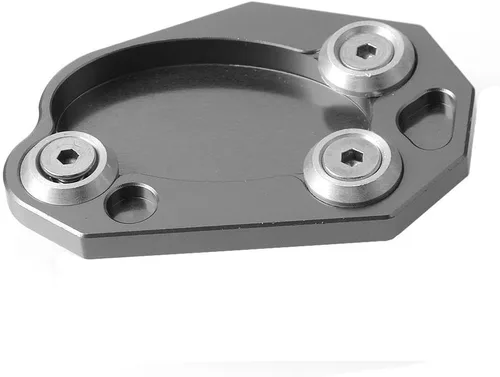 Vista 5 de SCUUBE Para Kawasaki para Versys 650 2007-2009 Soporte lateral de pie de motocicleta Almohadilla de extensión de soporte CNC Placa de soporte Rojo