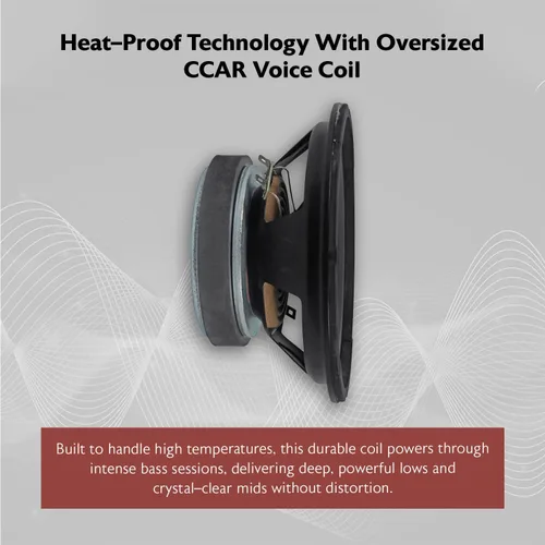 Vista 5 de Rockville RM84PRO Altavoz de coche de competición de rango medio, 8", 300W, 4 ohmios, cono de Kevlar, cesta abierta, compatible con CEA, imán de 100