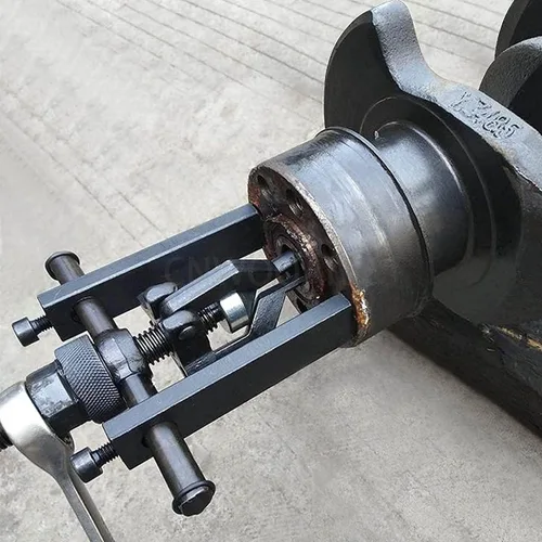 Vista 2 de Extractor de engranajes extractor de rodamientos internos de 3 mandíbulas extractor externo interno para rueda de motocicleta coche SUV