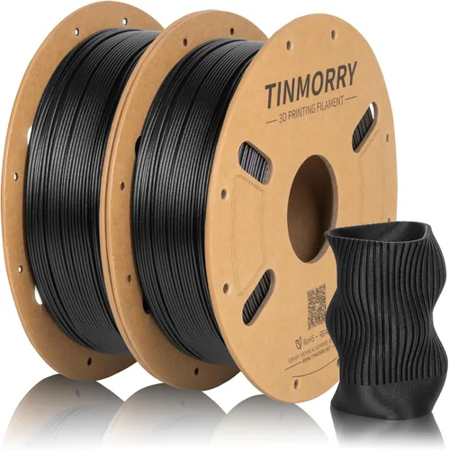 Vista 34 de TINMORRY - Filamento PETG CF de 1.75 mm para impresora 3D, compatible con Bambu LAB, Creality K1C, QIDI MAX3, FLASHFORGE Adventurer 5M, Prusa MK4